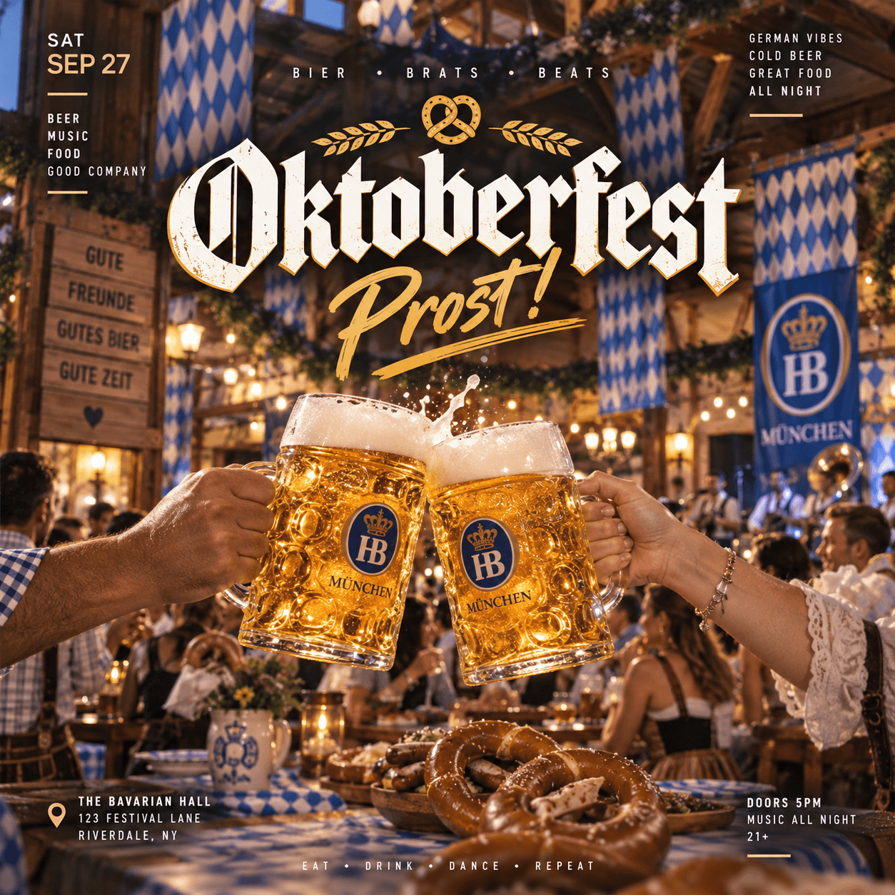 Oktoberfest flyer preview